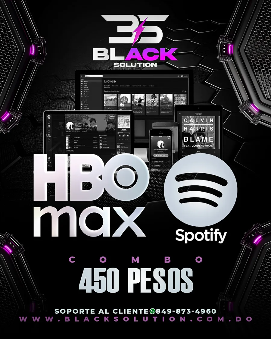 HBO MAX + SPOTIFY PREMIUM