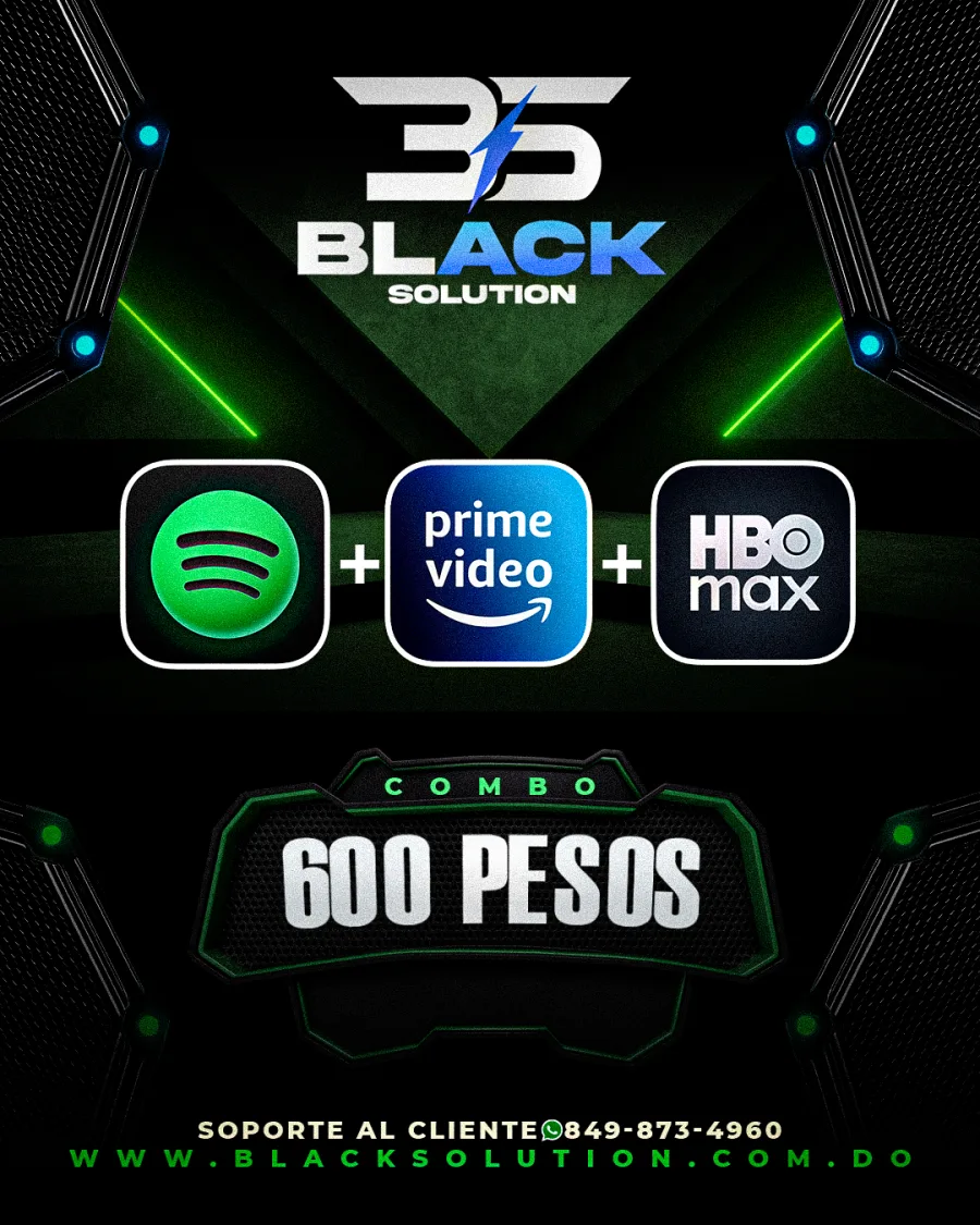 PRIME VIDEO + HBO MAX + SPOTIFY PREMIUM